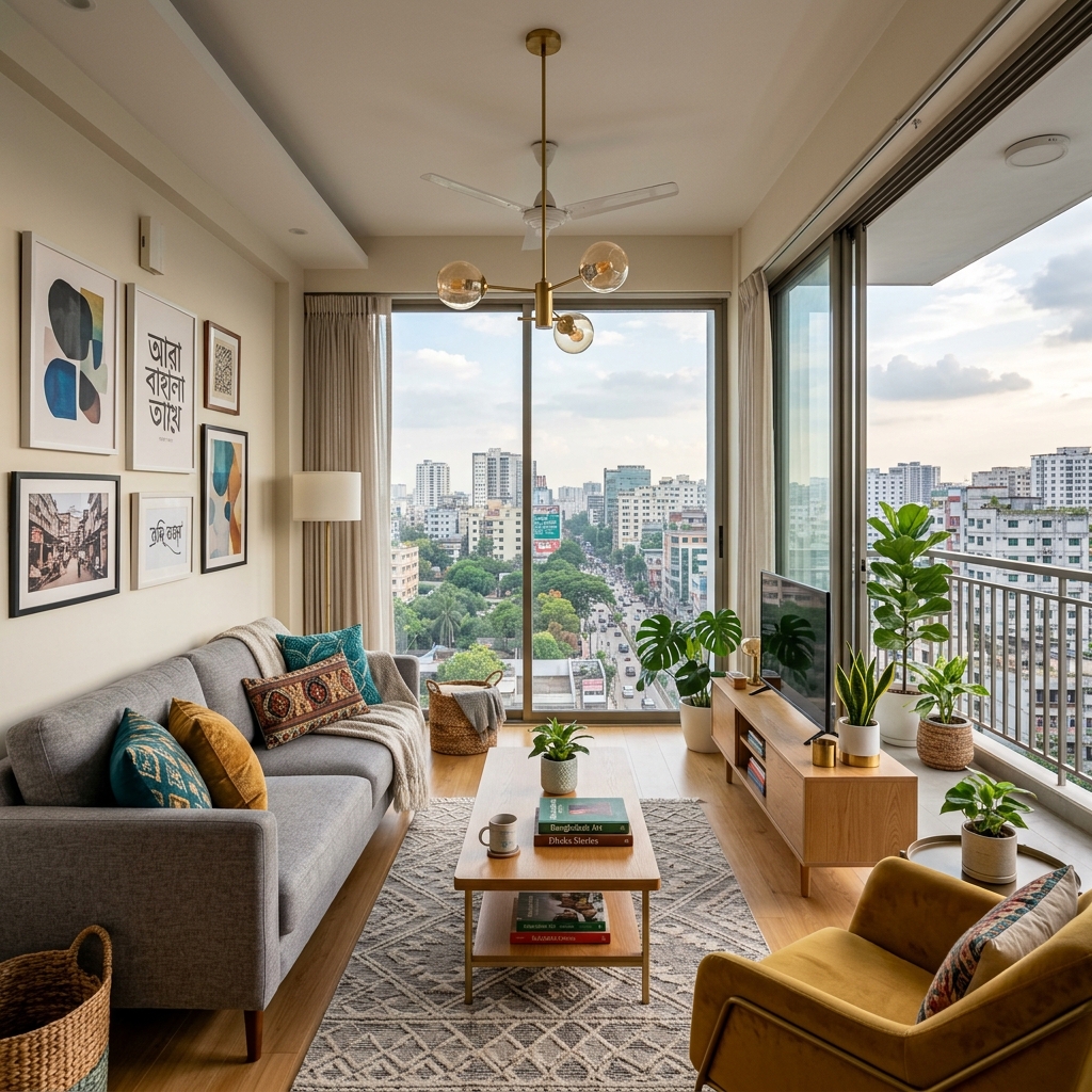 Modern 3-Bedroom Apartment in Dhanmondi